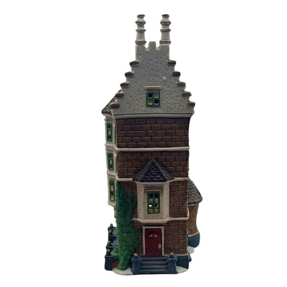 Department 56 Dickens Village Series Nephew Freds Flat Christmas Porcelain - Picture 4 of 13